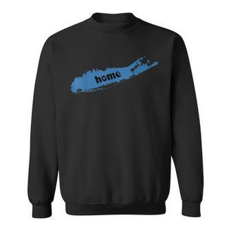 Home Long Island Map Love Sweatshirt - Monsterry AU