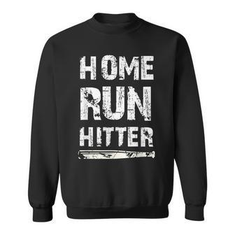 Home Run Hitter Baseball Fan Sweatshirt - Monsterry