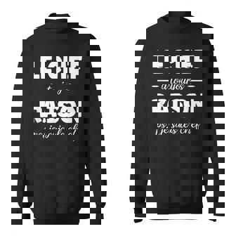 Homme Je Suis Le Chef Humour Le Chef A Toujours Raison Sweater e - Cadeauxyz
