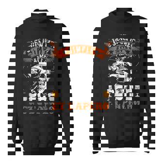 Homme Je Suis Un Mec Simple Pêche Apéro Humour Pêcheur Sweater e - Cadeauxyz
