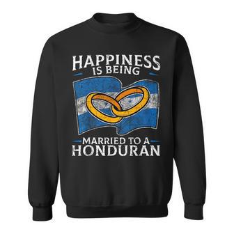 Honduran Marriage Honduras Married Heritage Flag Culture Sweatshirt - Monsterry AU