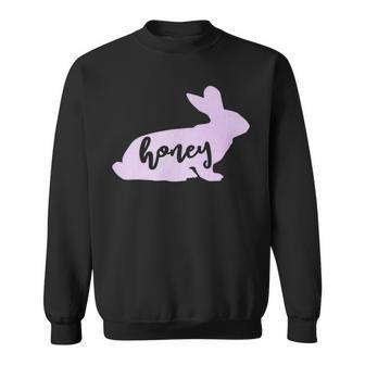Honey Bunny Rabbit Easter Sweatshirt - Monsterry