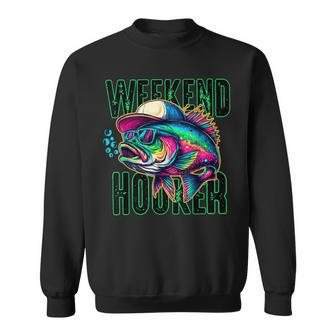 Weekend Hooker Colorful Fishing Sweatshirt | Mazezy
