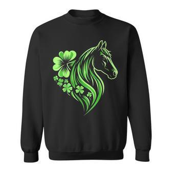 Horse Lover St Patrick's Day Sweatshirt - Monsterry