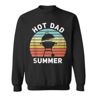 Hot Dad Summer Dad Griller Father's Day Grill Sweatshirt - Monsterry CA