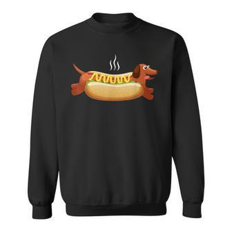 Hot Dog Wiener Sausage Hotdog Sweatshirt - Monsterry