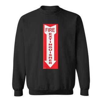 A Hot That Informs People When To Go In Case Of Fire Sweatshirt - Monsterry DE