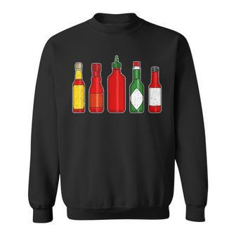 Hot Sauces I Mexican Food Lover Sweatshirt - Monsterry
