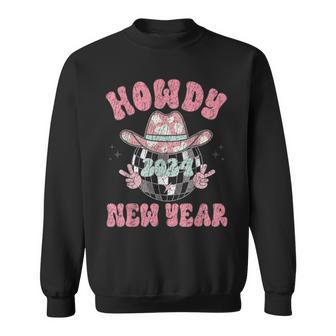 Howdy 2024 Happy New Year Retro Sweatshirt | Mazezy