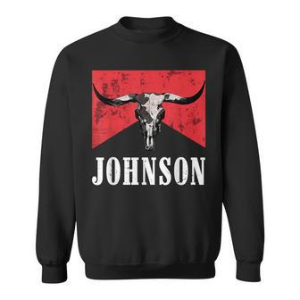Howdy Cojo Western Style Team Johnson Family Reunion Sweatshirt | Mazezy AU