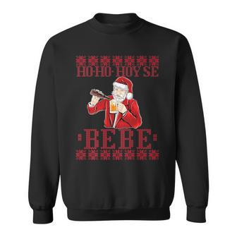 Hoy Se Bebe Ugly Christmas Dominican Sweatshirt - Monsterry CA