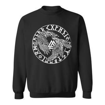 Hugin And Munin Nordic Mythology Odins Ravens Sweatshirt - Geschenkecke