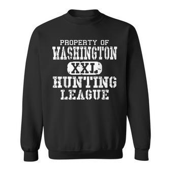 Hunter League Property Of Washington Hunting Club Sweatshirt - Monsterry DE