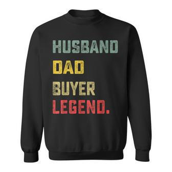 Husband Dad Buyer Legend Father's Day Sweatshirt - Thegiftio UK