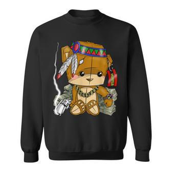 Hustle Clothing For Native American Bear Hustler Spirit Sweatshirt - Monsterry AU