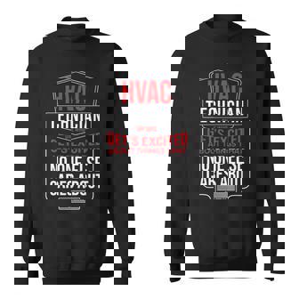 Hvac Technician Vintage Hvac Tech T Sweatshirt | Mazezy