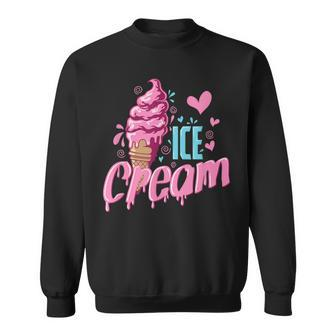 Ice Cream Soft Ice Cream Sweatshirt - Monsterry