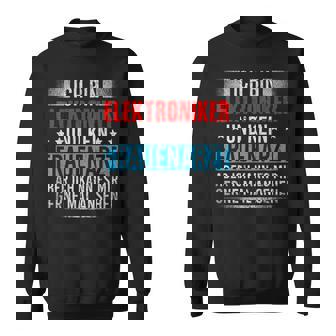 Ich Bin Elektroniker Und Kein Frauenarzt Handwerker German Sweatshirt - Seseable