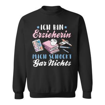 Ich Bin Erzieherin German Language Sweatshirt - Seseable