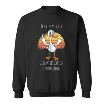 Ich Bin Mit Der Gesamtitude Ich Bin Mit Der Gesamt Sweatshirt - Seseable