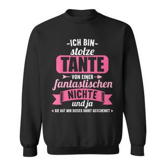 Ich Bin Stolze Tanteon Einer Fantastischen Niece Tanten German Sweatshirt - Seseable