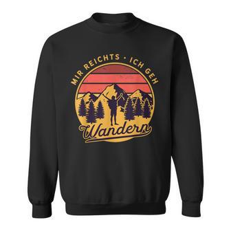 Ich Geh Wandererer Wanderlust Mountains Sweatshirt - Seseable