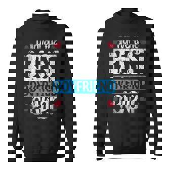 Ich Habe Den Beste Freund Aller Zeiten Stolze Greundin Sweatshirt - Seseable