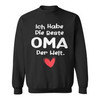 Ich Habe Die Beste Oma Der Welt Ich Habe Die Beste Oma Der Welt Children's Sweatshirt - Seseable