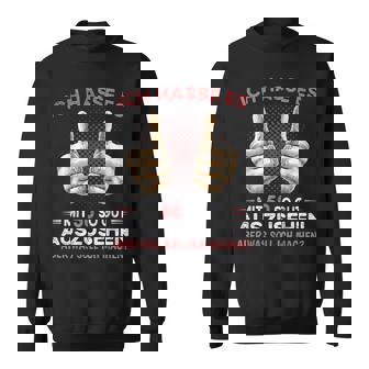 Ich Hasse Es Mit 50 So Gut Aussehen Was Soll Ich Machen Black Sweatshirt - Seseable
