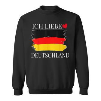 Ich Liebe Deutschland I Love Germany Sweatshirt - Seseable