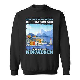 Ich Muss Nach Norwegian Sweatshirt - Seseable