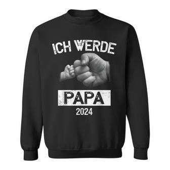 Ich Werde Papa 2024 Ich Werde Baldater Sweatshirt - Geschenkecke