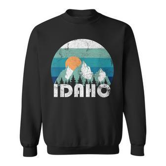 Idaho State Retro Vintage Sweatshirt - Monsterry AU