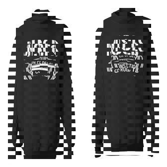 Idée Cadeau Muscu Drôle Muscles En Cours Sweater e - Cadeauxyz