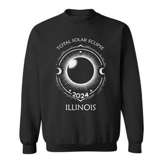 Illinois 2024 Total Solar Eclipse Sweatshirt | Mazezy