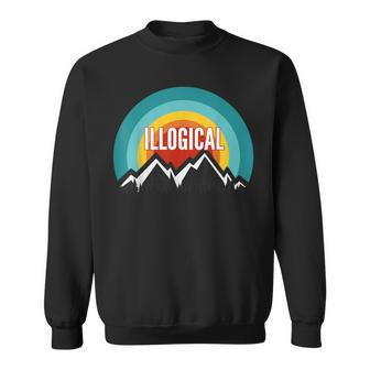 Illogical Vintage Retro Sunset Sweatshirt - Monsterry