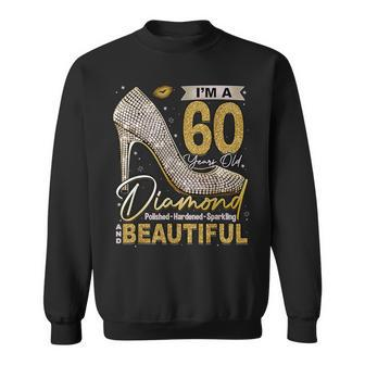 I'm A 60 Years Old Diamond 60 And Fabulous 60Th Birthday Sweatshirt - Thegiftio UK