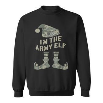 I'm The Army Elf Camo Christmas Santa Military Helper Sweatshirt - Monsterry UK