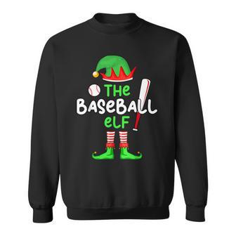 I'm The Baseball Elf Christmas Family Matching Pajama Sweatshirt - Monsterry DE