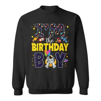 I'm The Birthday Boy 2Nd Outer Space Family Matching Outfit Sweatshirt - Seseable