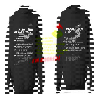 I'm Booked Winter Holiday Christmas Seasonal Winter Sweatshirt - Seseable