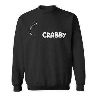 I'm Crabby Personality Character Reference Sweatshirt - Monsterry UK