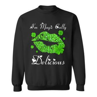 I'm Magically Delicious St Patrick Day Sweatshirt | Mazezy