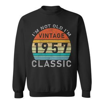 I'm Not Old I'm Classic Vintage 1957 67Th Birthday Sweatshirt | Mazezy