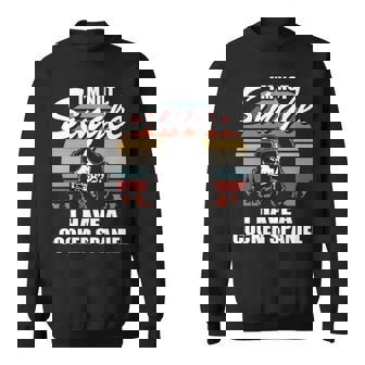 I'm Not Single I Have A Cocker Spaniel Sweatshirt | Mazezy