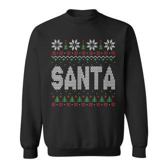 I'm So Good Santa Came Twice Santa Matching Couple Christmas Sweatshirt - Seseable