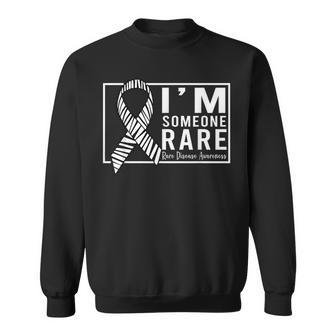 I'm Someone Rare Disease Awareness Day 2024 Zebra Ribbon Sweatshirt - Monsterry DE
