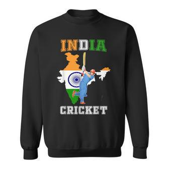 India Cricket Lovers Indian Players Spectators Cricketers Sweatshirt - Monsterry