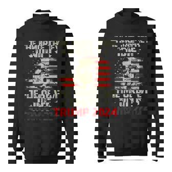 The More You Indict The More We Unite Maga Trump Indictment Sweatshirt | Mazezy