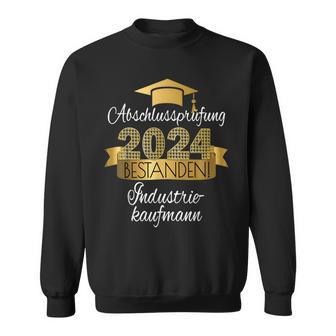 Industriekaufmann Prüfung Bestanden Sweatshirt, Ausgelernt Schwarz Tee - Seseable